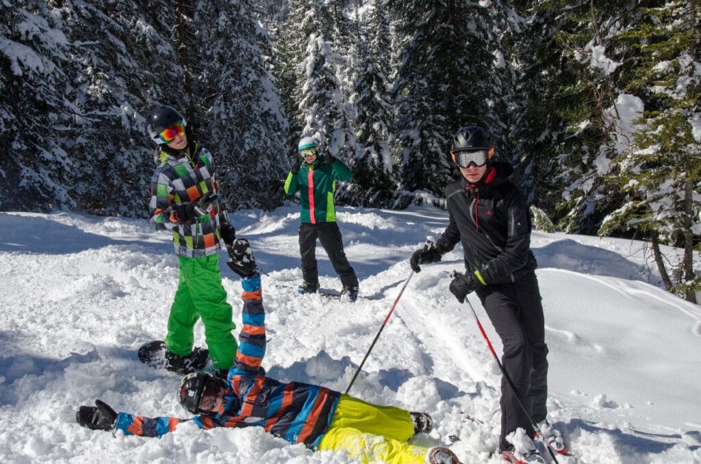 Neuschnee und Sonne - die perfekte Kombination