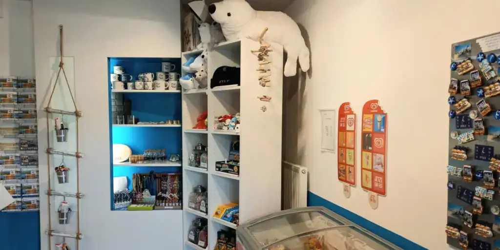 Kiosk an der Rezeption (Quelle: Fotos: puan-klent.de)