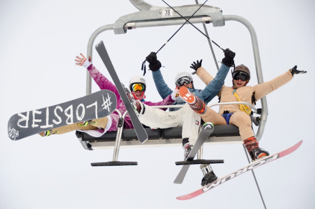 Auf dem Weg nach oben...